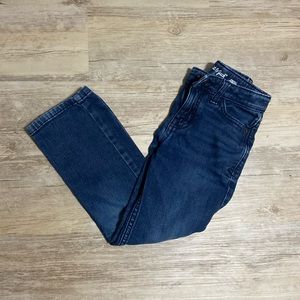 BOGO! Boys straight dark wash distressed jeans